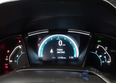 2017 Honda Civic Ex из США, поврежденный, VIN 19XFC2F7XHE076507